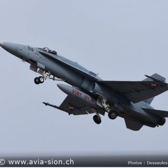 CR Mars 2016 sur FA-18 & Tiger 184