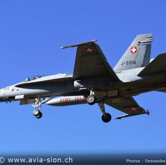 CR Mars 2016 sur FA-18 & Tiger 434