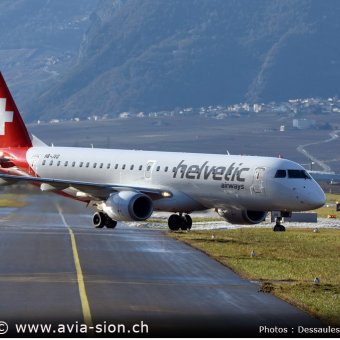 Embraer Helvetic airwais 2019 - 280