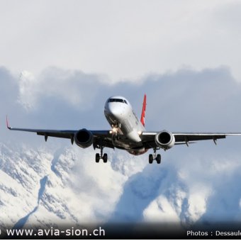 Embraer Helvetic airwais 2019 - 261