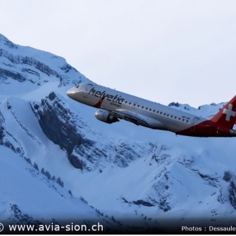 Embraer Helvetic airwais 2019 - 291