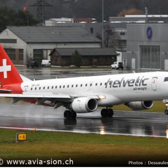 Embraer Helvetic airwais 2019 - 309