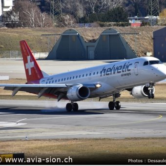 Embraer Helvetic airwais 2019 - 146