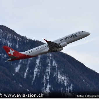 Embraer Helvetic airwais 2019 - 67