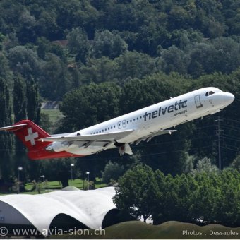 Fokker 100 Hèlvetic -. 161