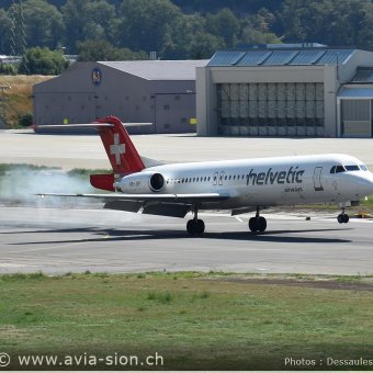 Fokker 100 Hèlvetic - 196