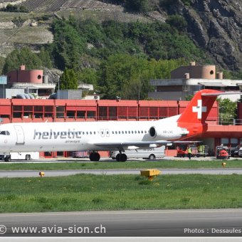 Fokker 100  Helvetic - 21