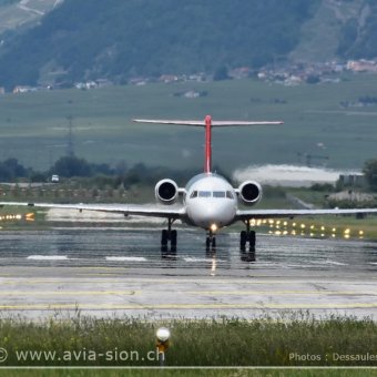 Fokker 100  Helvetic - 67