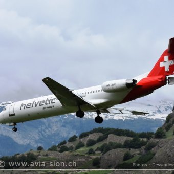 Fokker 100  Helvetic - 61