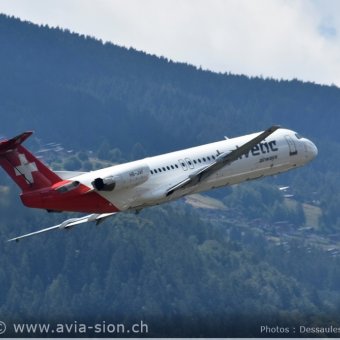 Fokker 100 Hèlvetic -. 166