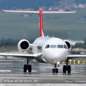 Fokker 100  Helvetic - 69