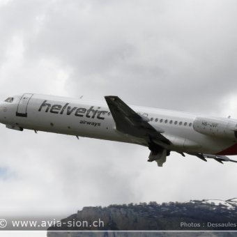 Fokker 100  Helvetic - 87
