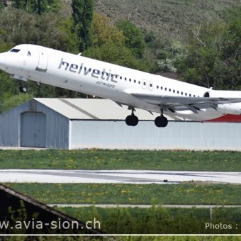 Fokker 100  Helvetic - 25