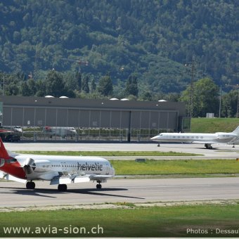 Fokker 100 Hèlvetic - 203