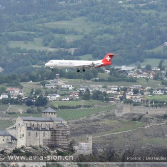 Fokker 100 Hèlvetic -. 111