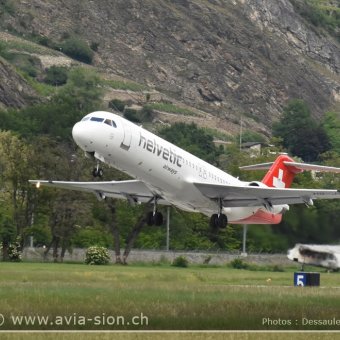 Fokker 100  Helvetic - 78