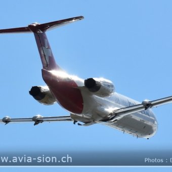 Fokker 100 Hèlvetic - 107