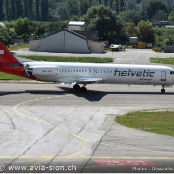 Fokker 100 Hèlvetic - 202