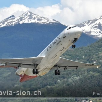 Fokker 100 Hèlvetic - 098